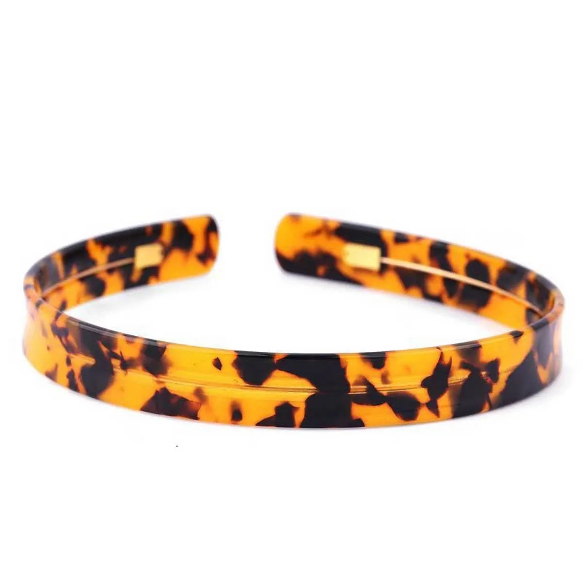 Retro Headband - Blonde Leopard
