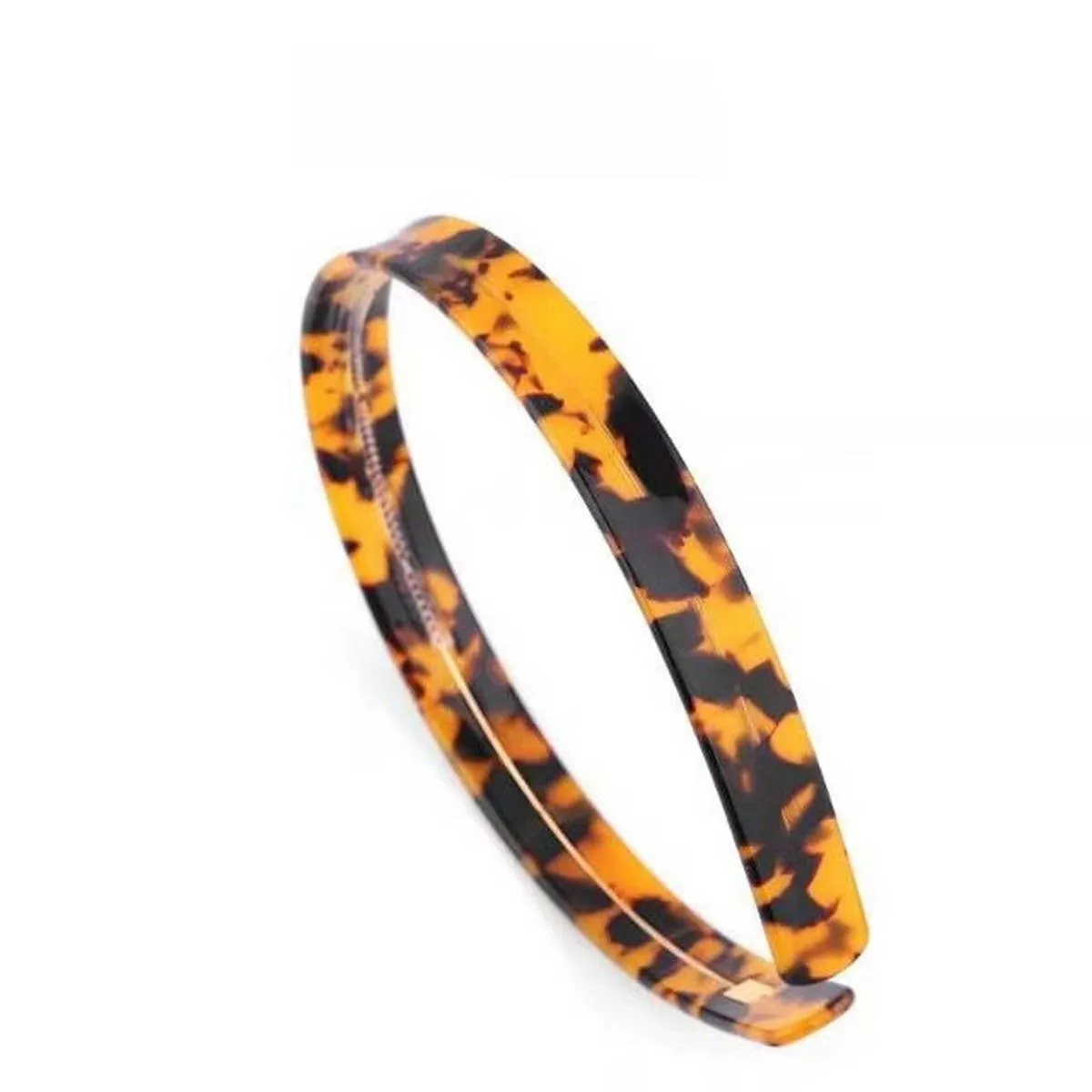 Retro Headband - Blonde Leopard