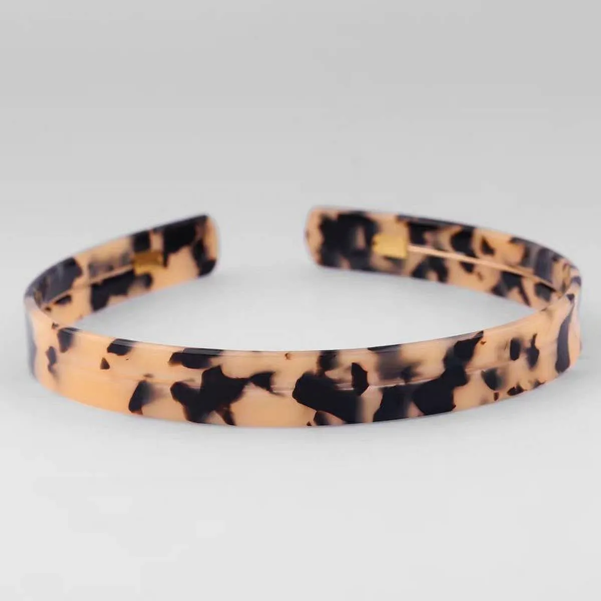 Retro Headband - Blonde Leopard