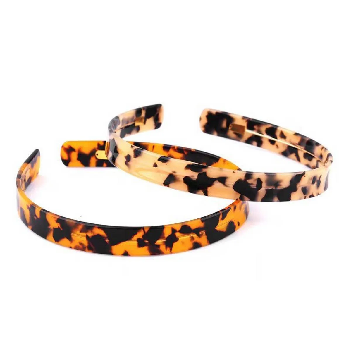 Retro Headband - Blonde Leopard