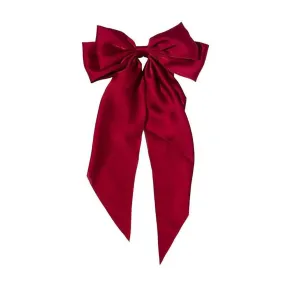 Ribbon Vintage Headwear Hairclip Satin Bow Bowknot Fashion Women hairbands for women's hair Hairpin Clip Headband Hairband