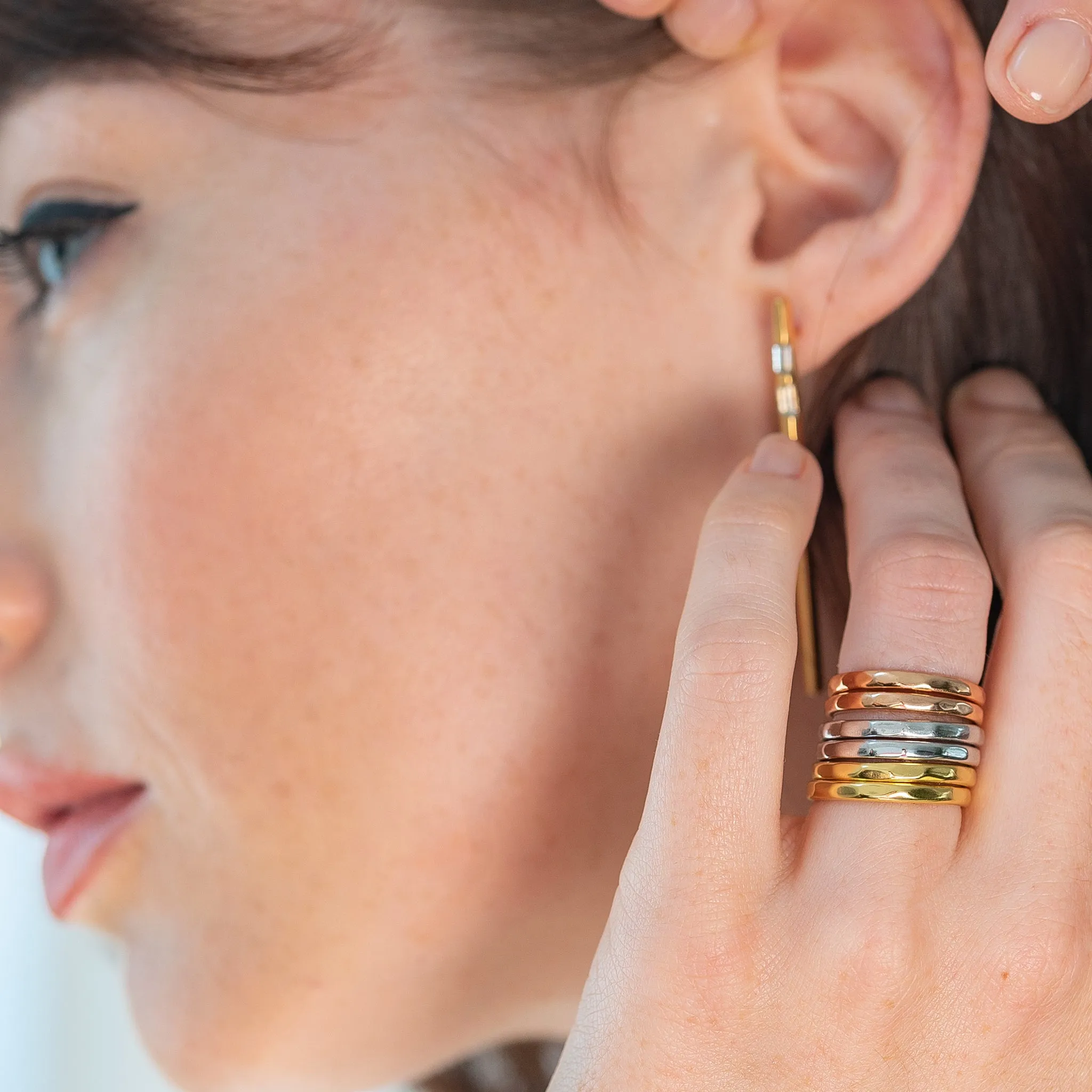 Rose Gold Ring Eternity