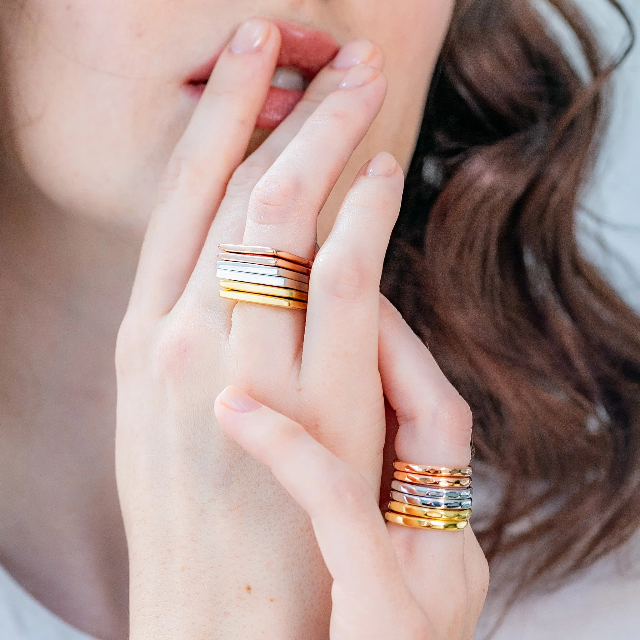 Rose Gold Ring Eternity
