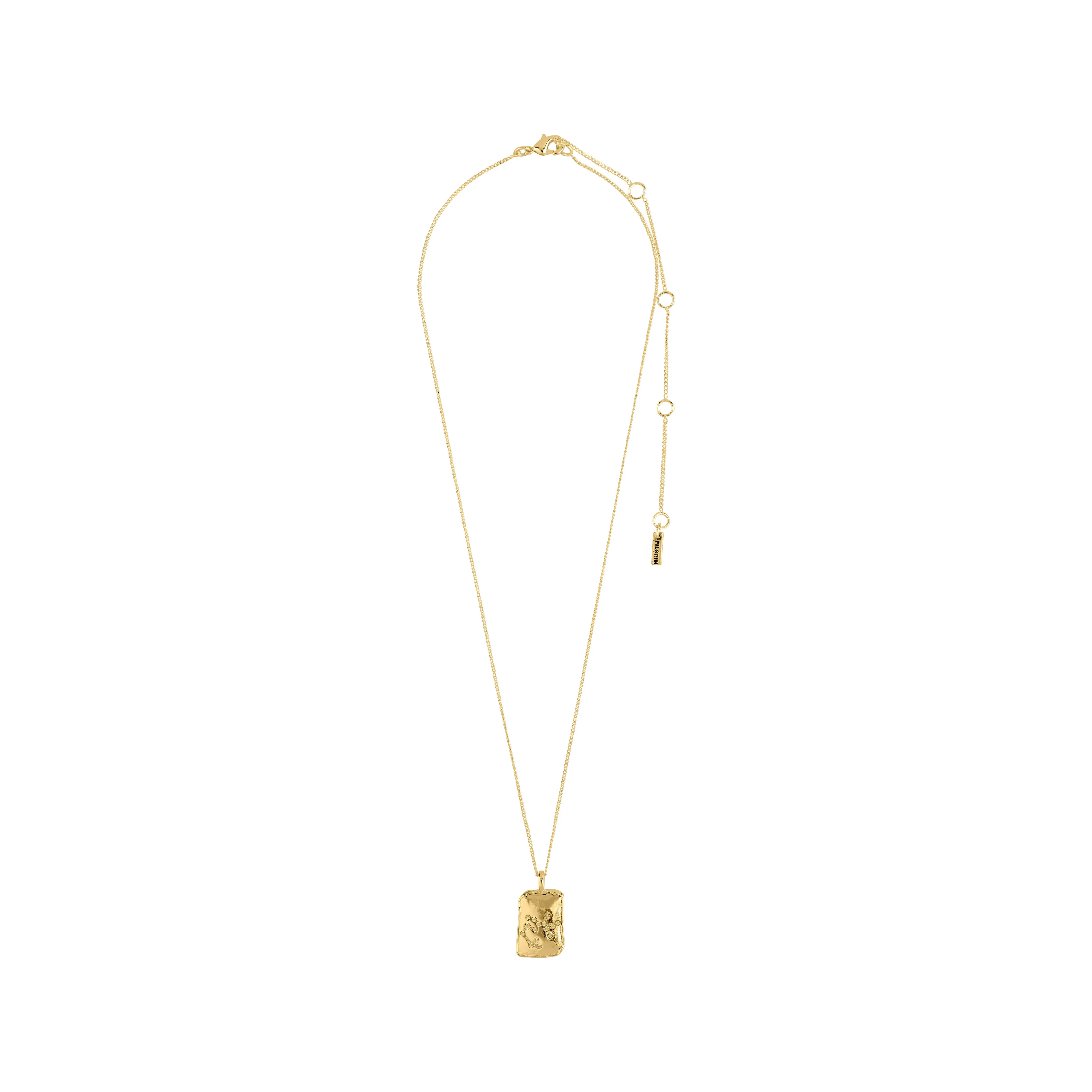 SAGITTARIUS Zodiac Sign necklace, gold-plated