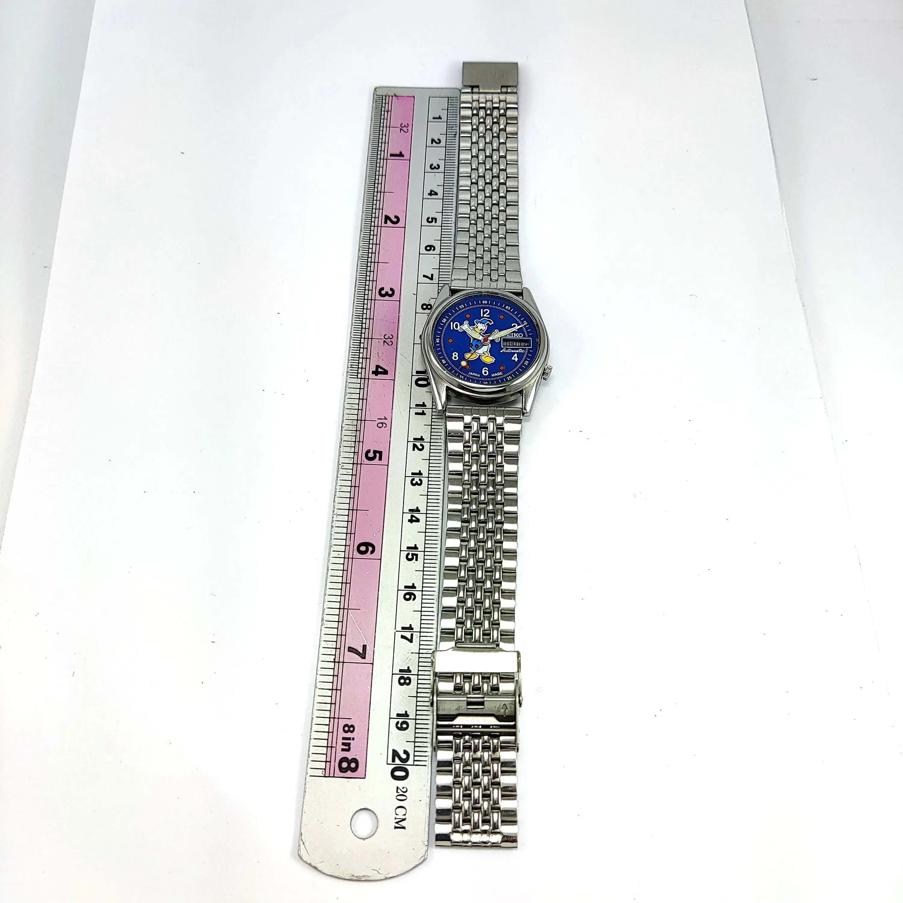 Seiko 5 Automatic-7009A Blue Dial 17 Jewels Day Date Men's Mechanical Watch