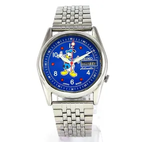 Seiko 5 Automatic-7009A Blue Dial 17 Jewels Day Date Men's Mechanical Watch