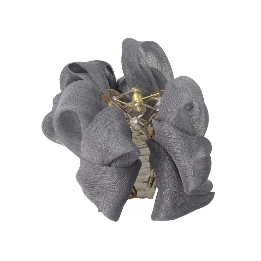 Sheer Soft Bow Medium Hair Clip