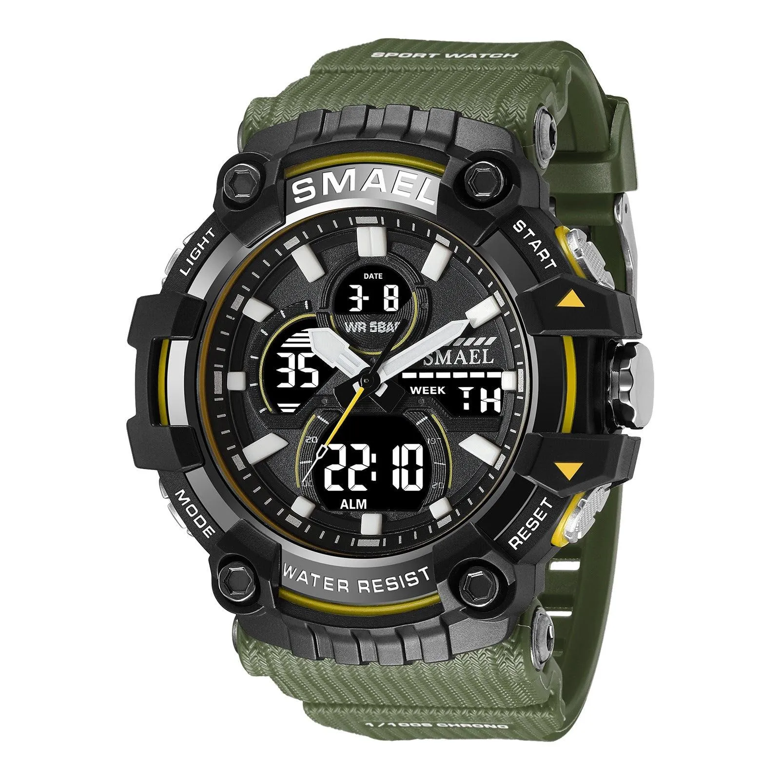 SMAEL Analog Digital Sports waterproof Watch For Men 8079
