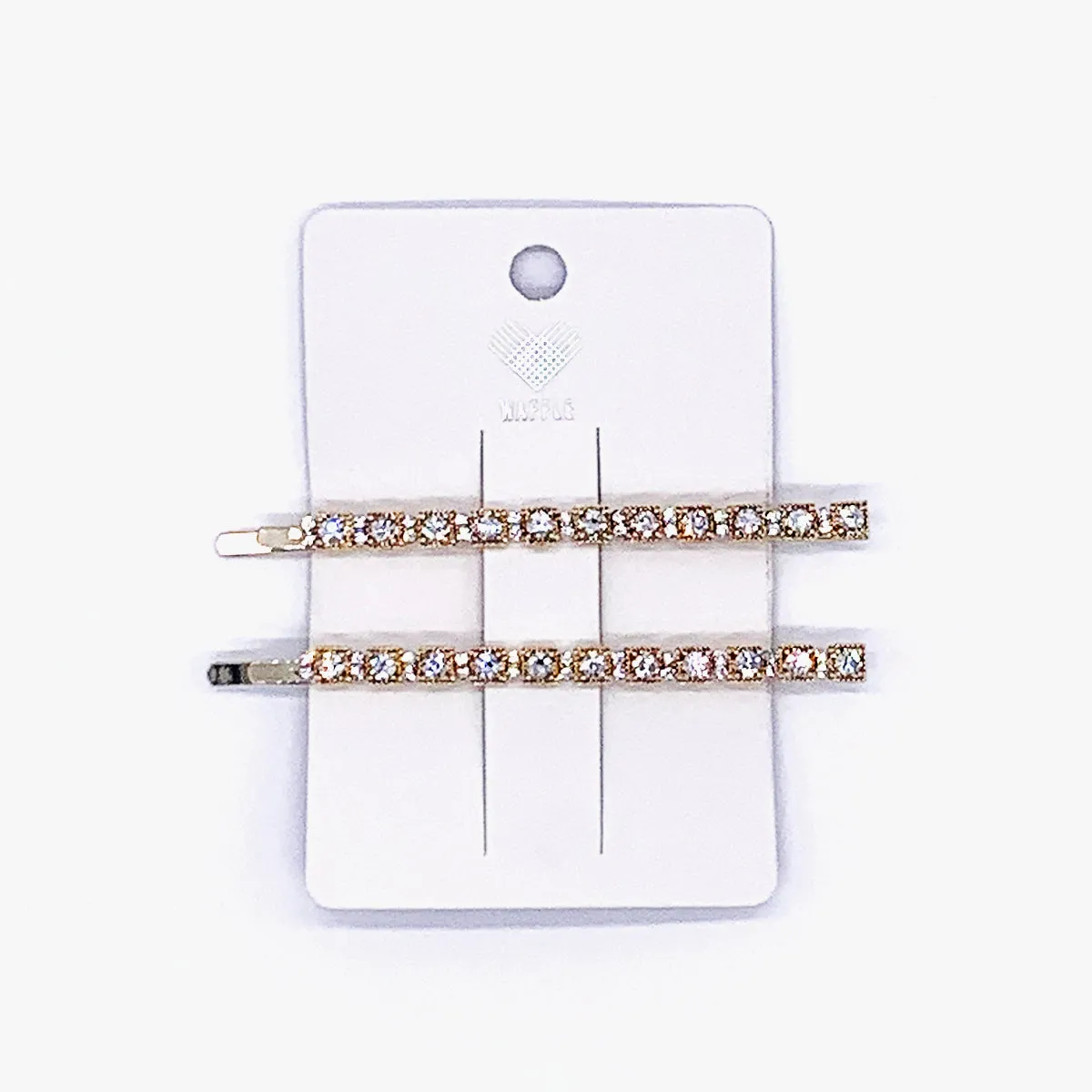 Small Rhinestone Hair Clips