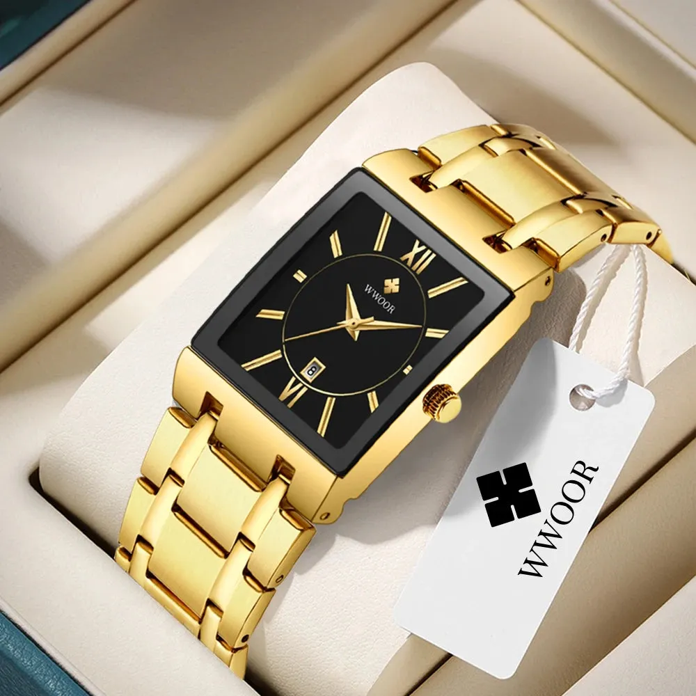 Stylish Quartz Stainless Steel Watch for Men