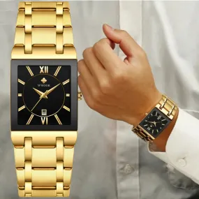 Stylish Quartz Stainless Steel Watch for Men