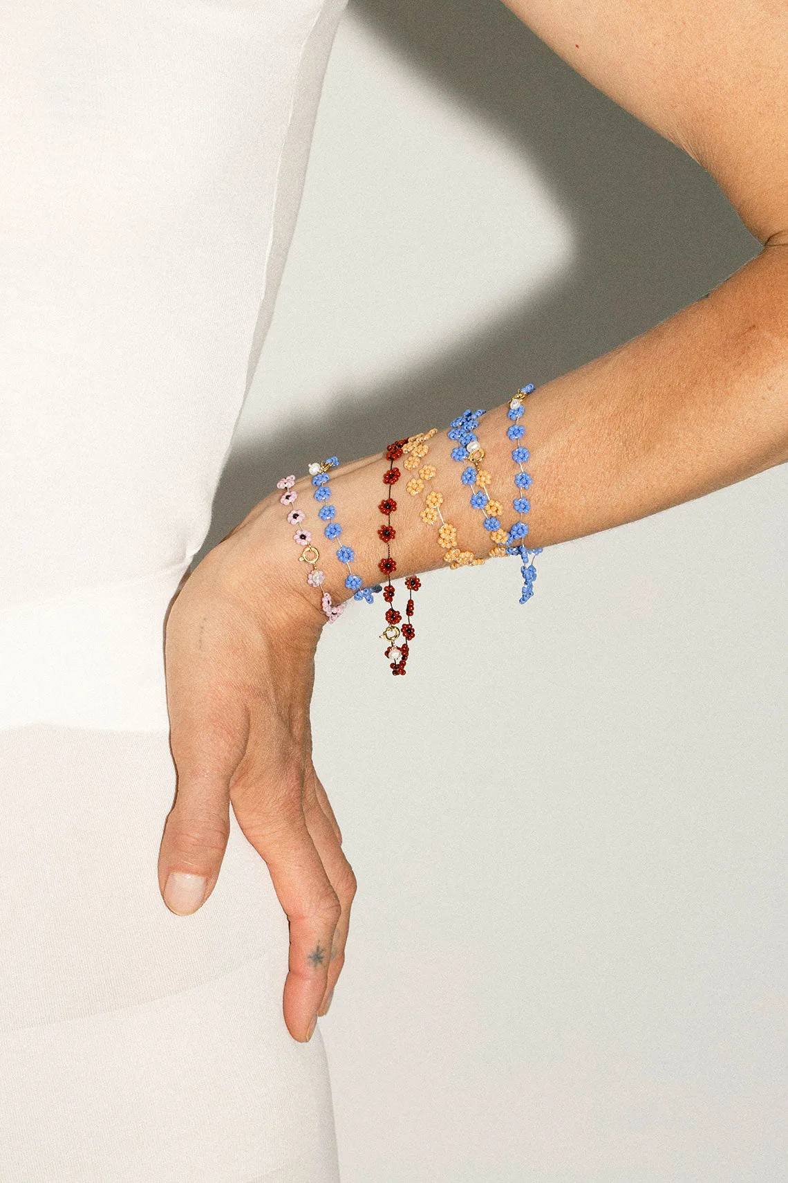 Terra Flower Anklet