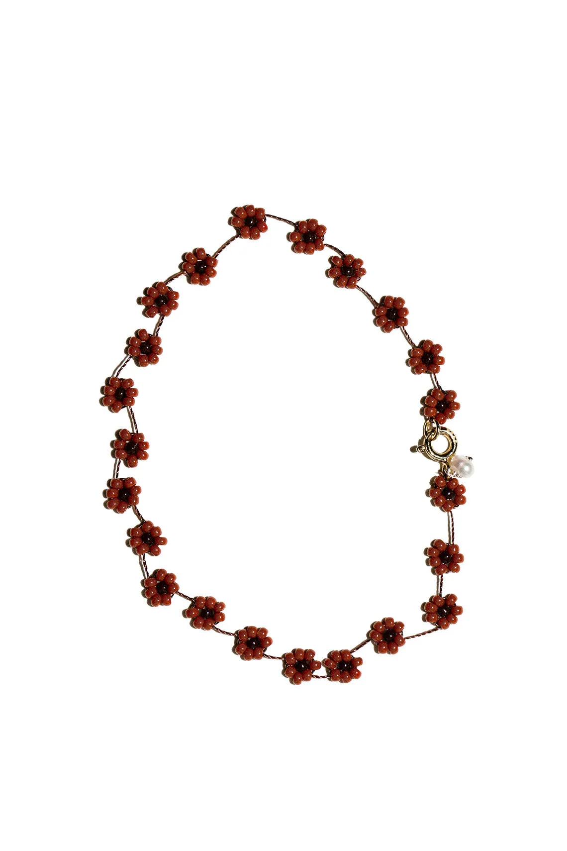 Terra Flower Anklet