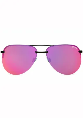 The Playa Sunglasses in Black/Pink