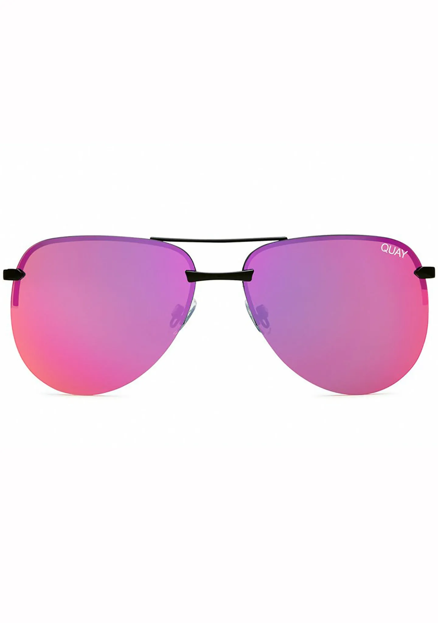 The Playa Sunglasses in Black/Pink