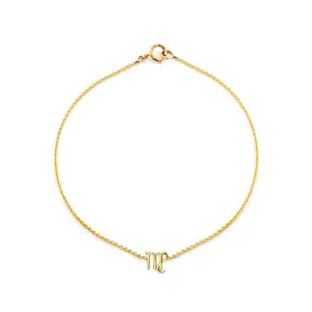 Virgo Gold Bracelet