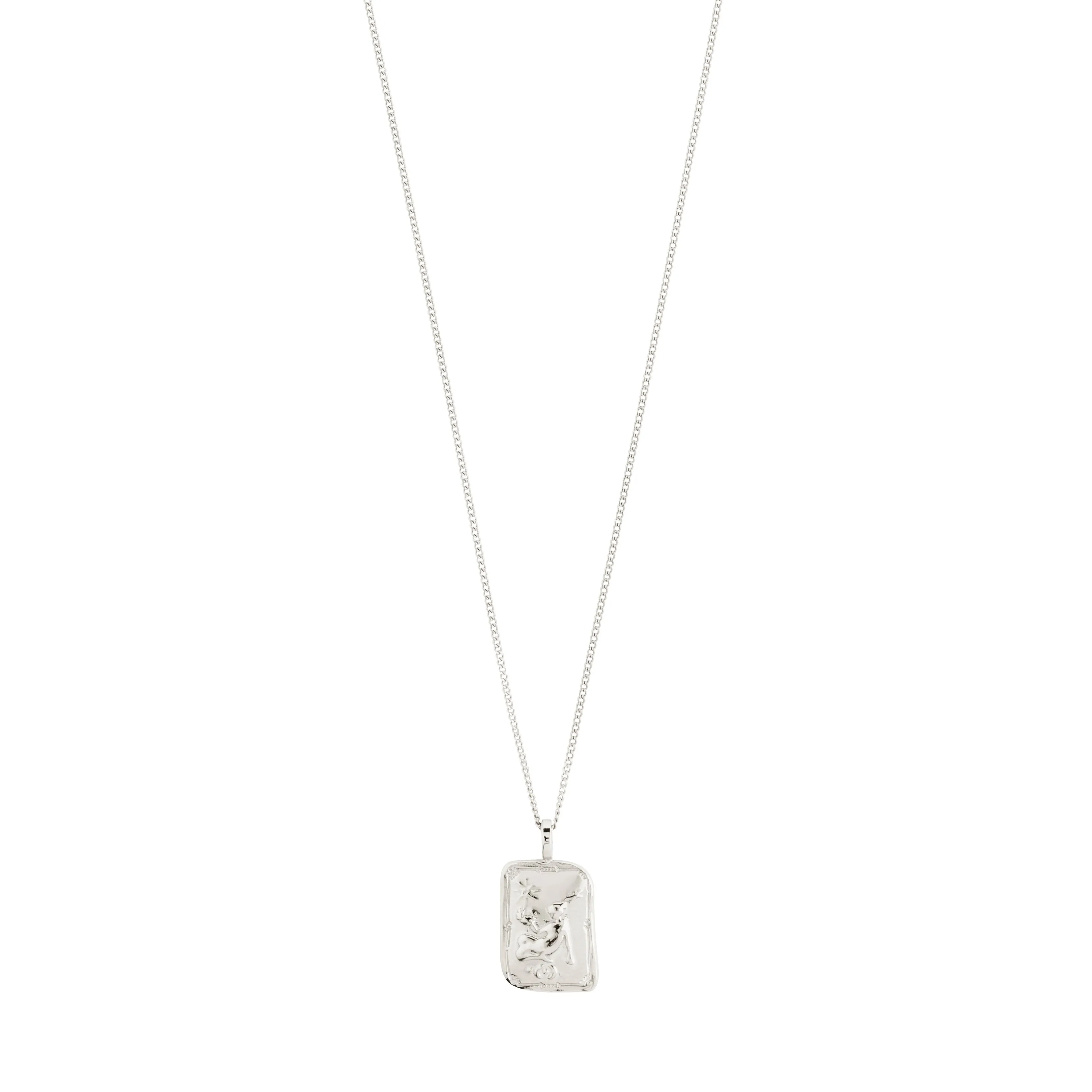 VIRGO Zodiac Sign necklace, silver-plated