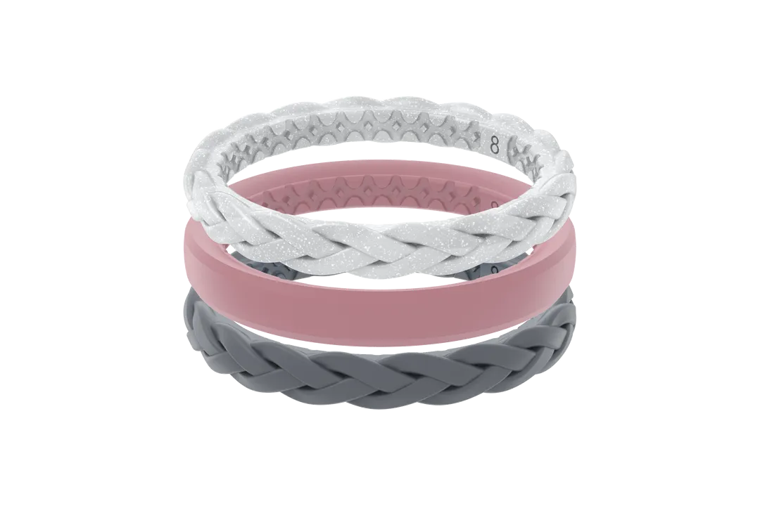 Women's Stackable Groove Ring